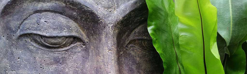hypnose in tuebingen, Bild mit grünem Buddha